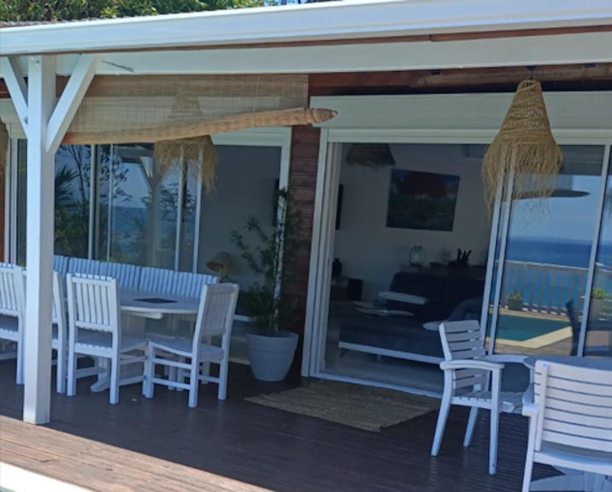 Villa avec piscine privée 8x4 m et vue mer au Gosier - Photo 7