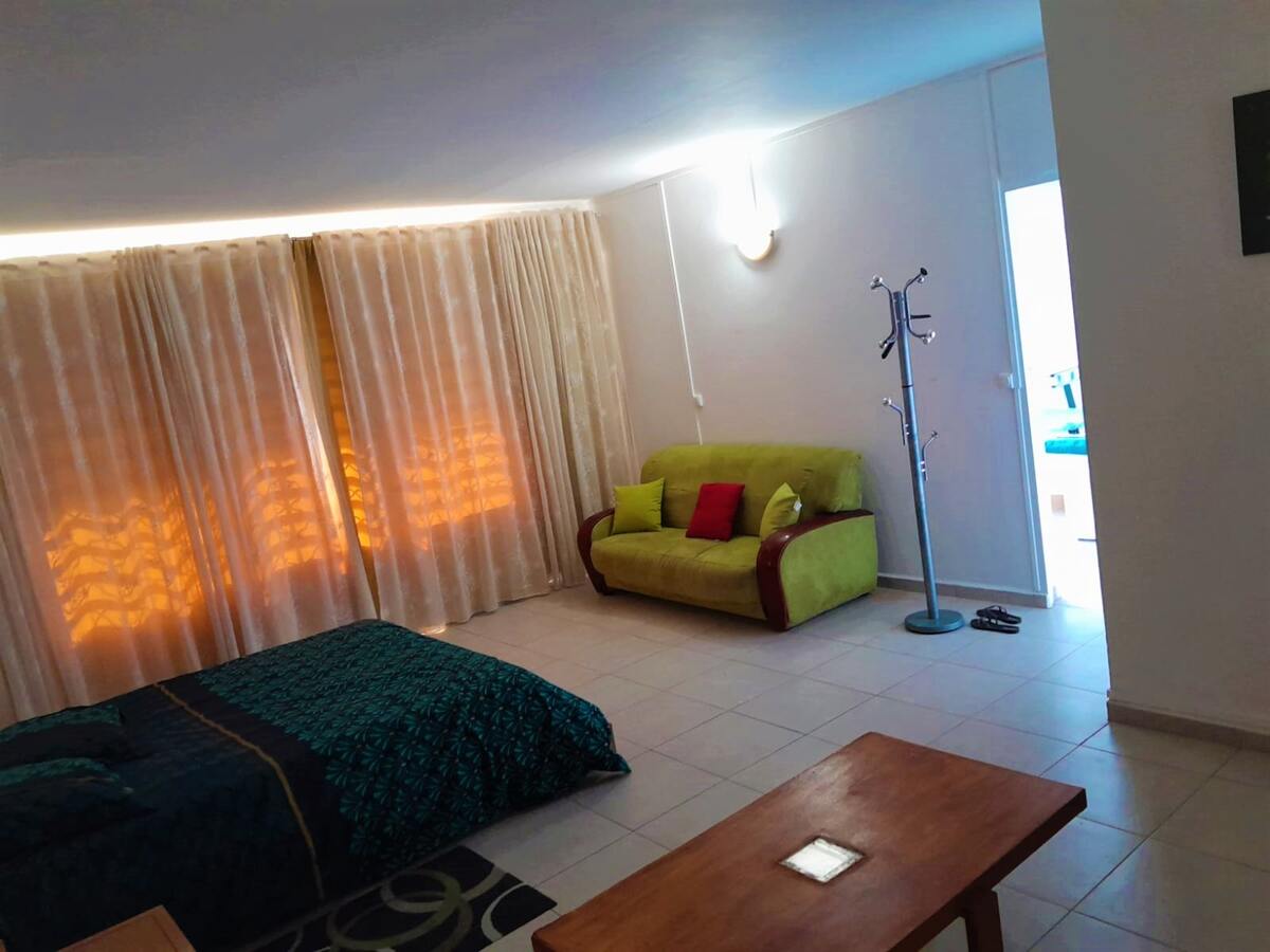 Villa avec piscine privée 8x4 m et vue mer au Gosier - Photo 9