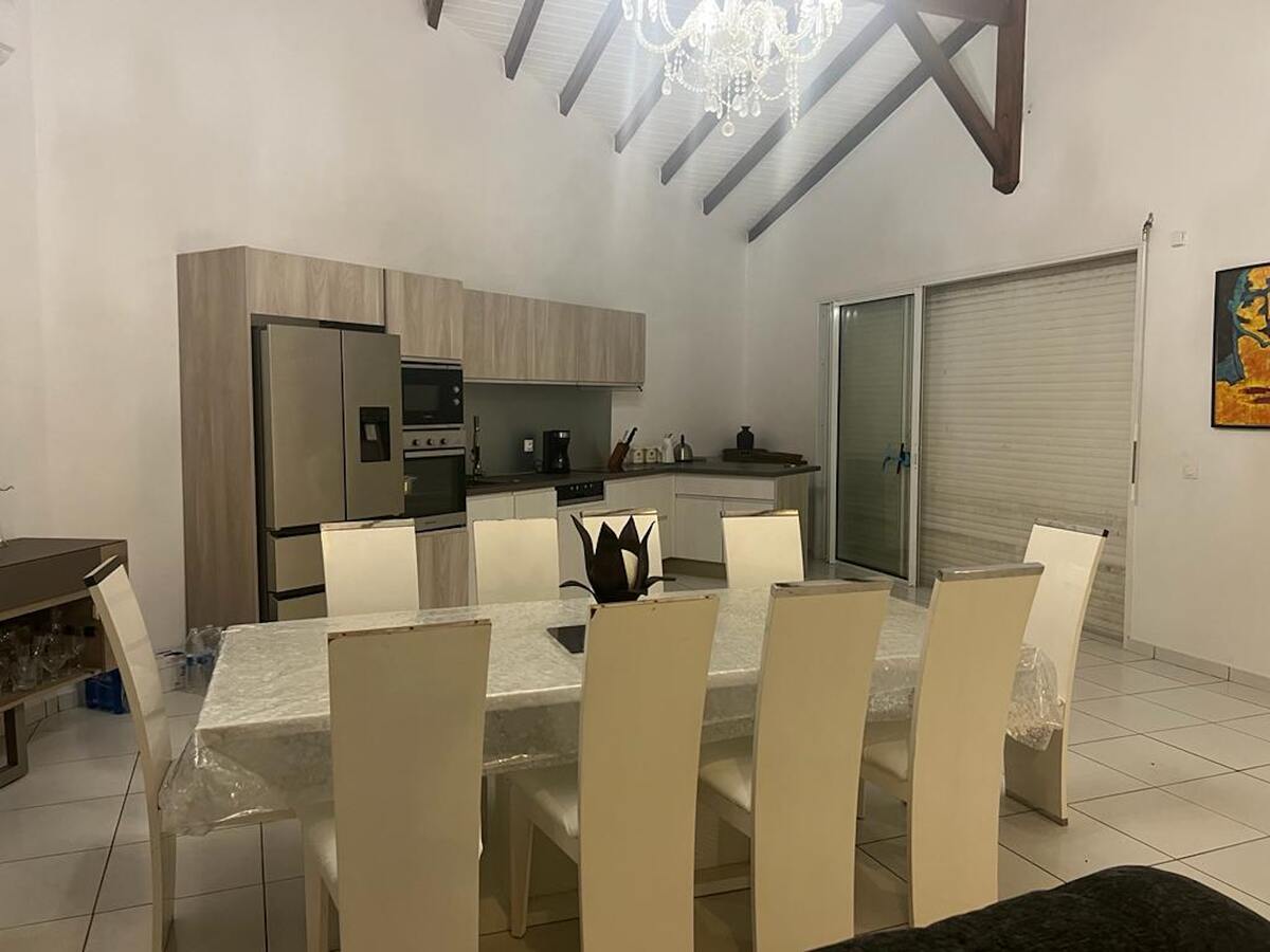 Villa avec piscine privée 8x4 m et vue mer au Gosier - Photo 26