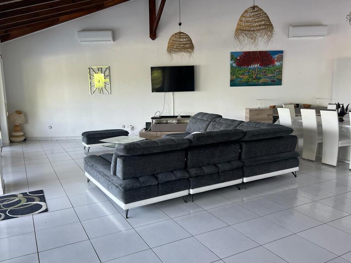 Villa avec piscine privée 8x4 m et vue mer au Gosier - Photo 27