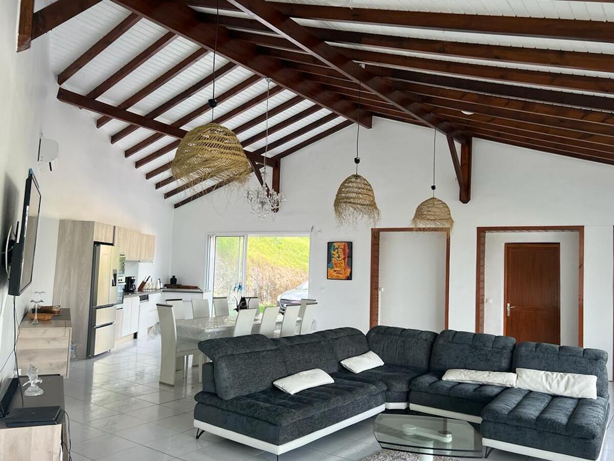 Villa avec piscine privée 8x4 m et vue mer au Gosier - Photo 28