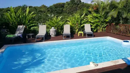 Villa avec piscine privée et jacuzzi à Saint-François, Guadeloupe : photo 2