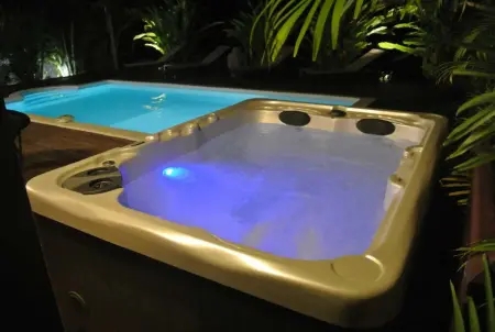 Villa avec piscine privée et jacuzzi à Saint-François, Guadeloupe : photo 4