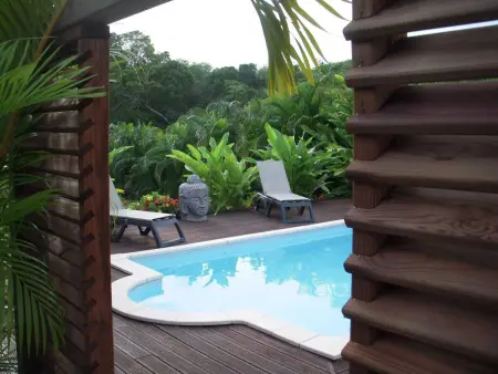 Villa avec piscine privée et jacuzzi à Saint-François, Guadeloupe : photo 10