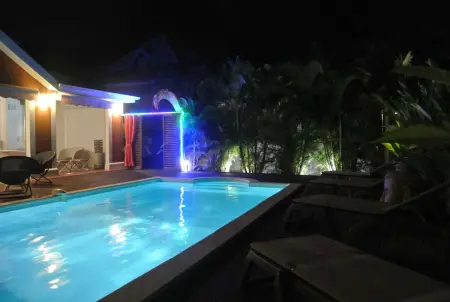 Villa avec piscine privée et jacuzzi à Saint-François, Guadeloupe : photo 11