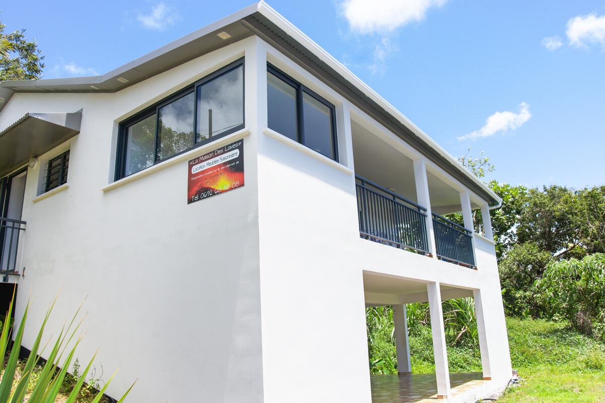 Maison 6 pers. vue mer et jardin à Sainte-Rose - Photo 15