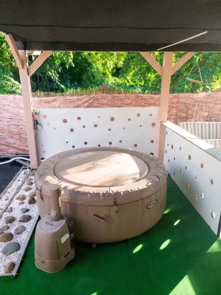 Maison avec piscine privée et jacuzzi à Baie-Mahault, 8 pers. : photo 2