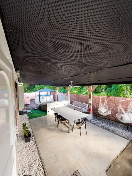 Maison avec piscine privée et jacuzzi à Baie-Mahault, 8 pers. : photo 5
