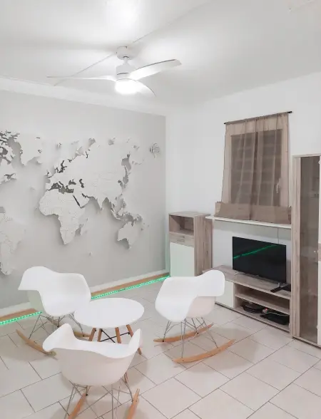Maison avec piscine privée et jacuzzi à Baie-Mahault, 8 pers. : photo 14