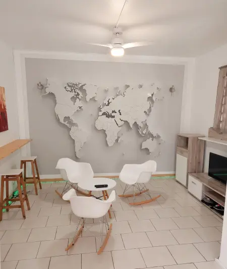 Maison avec piscine privée et jacuzzi à Baie-Mahault, 8 pers. : photo 23