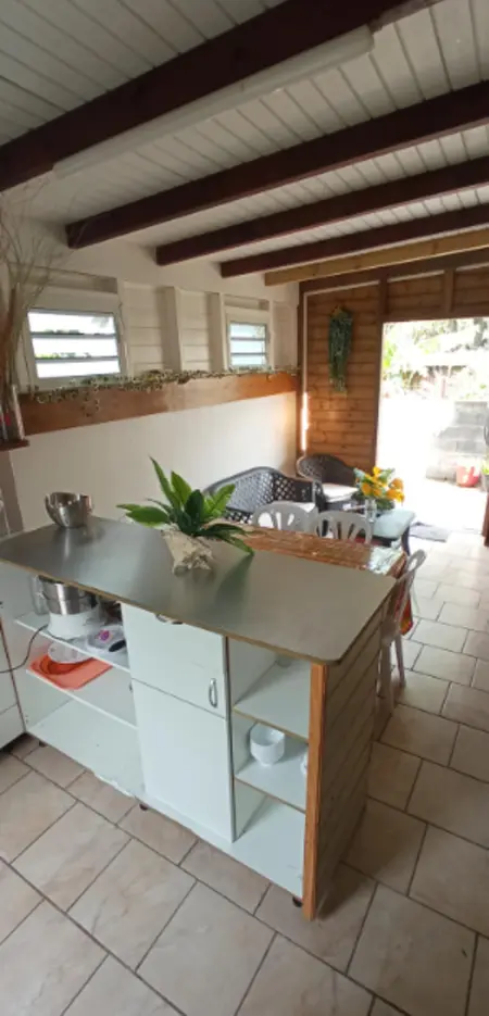 Maison 6 pers. avec vue montagne, jardin et ping-pong à Pointe-Noire : photo 2
