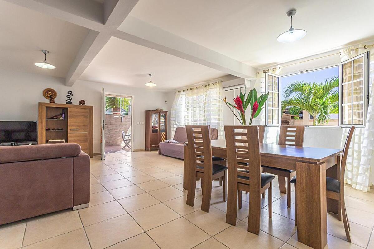 Appartement 2 ch avec piscine toute l'année au Moule - Photo 3