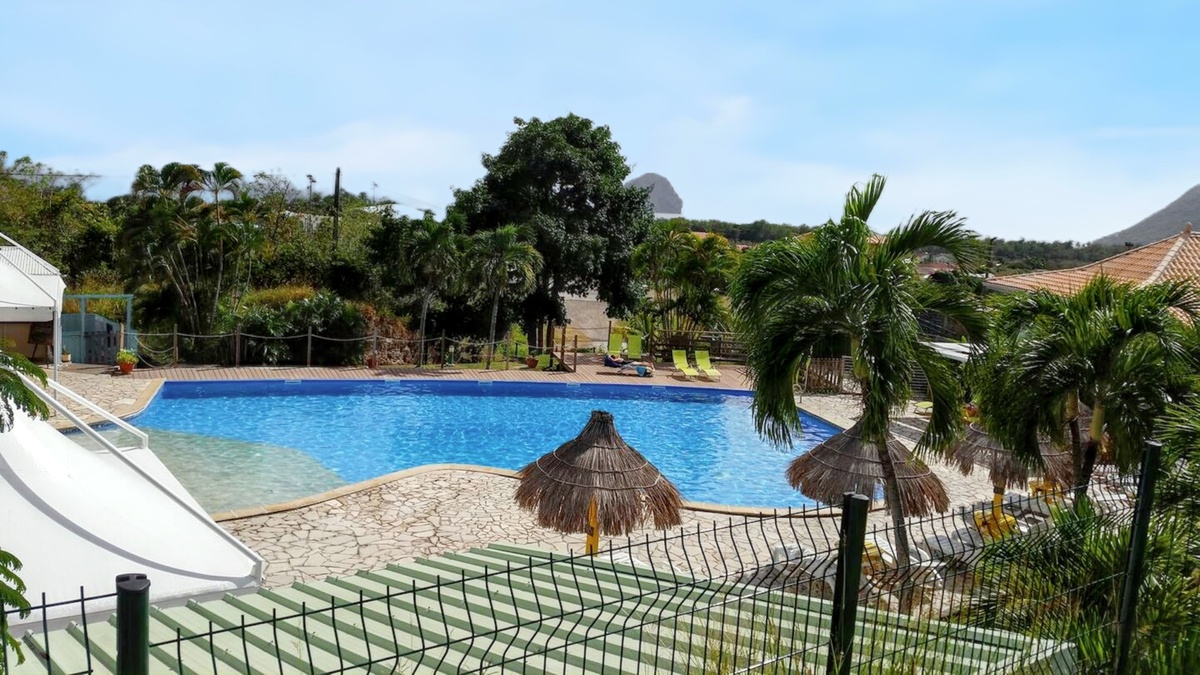 Studio climatisé au Diamant, 4 pers. - Piscine et vue montagne - Photo 1