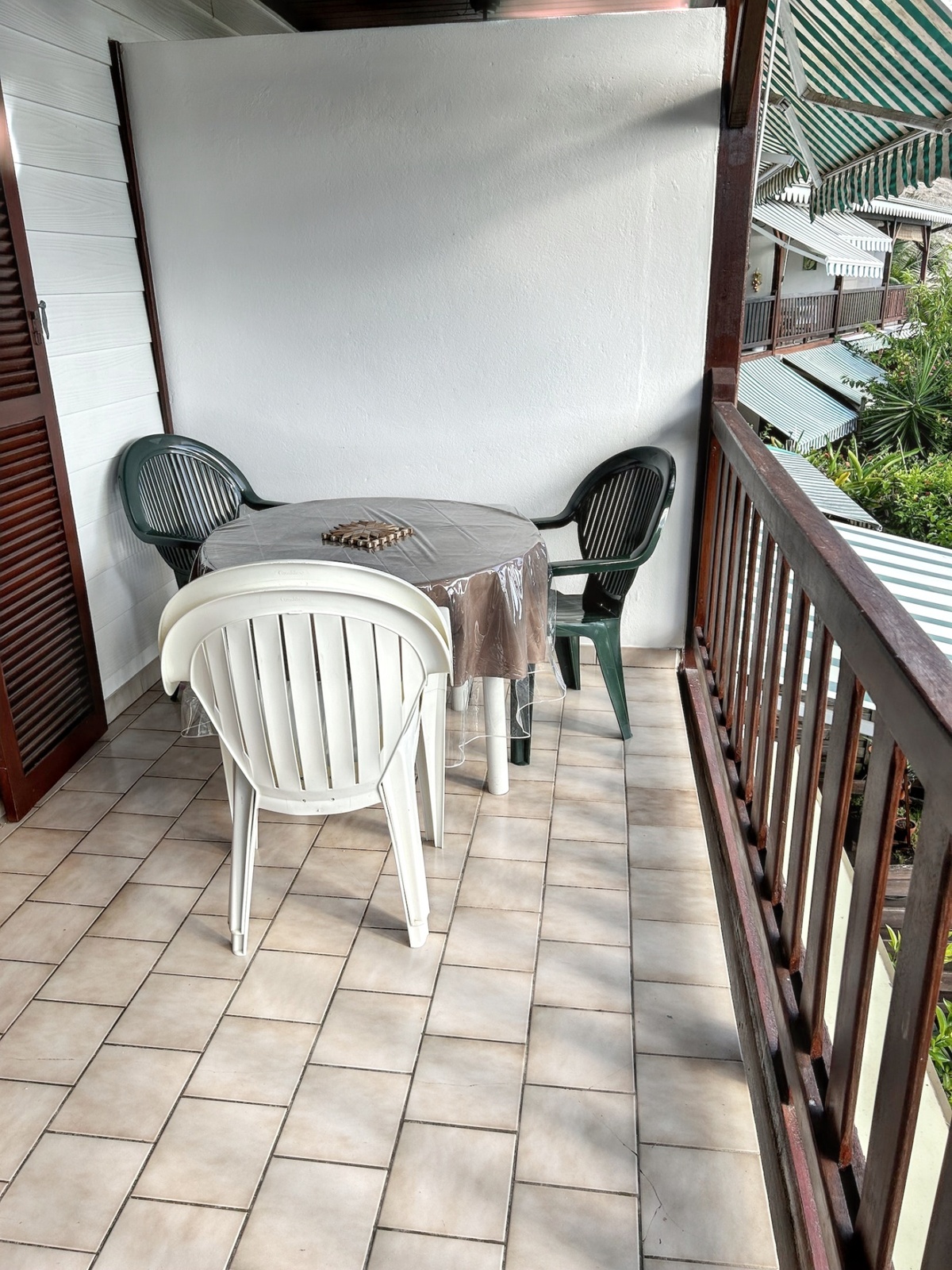 Studio climatisé au Diamant, 4 pers. - Piscine et vue montagne - Photo 9