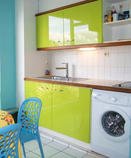 Studio avec balcon vue mer et plage à 30 m, Le Gosier : photo 6