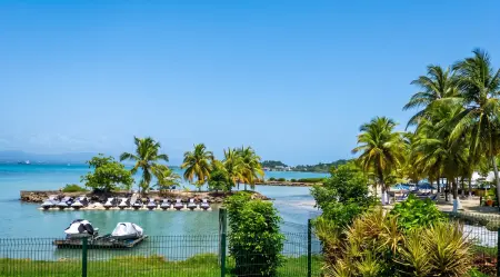 Studio avec balcon vue mer et plage à 30 m, Le Gosier : photo 11