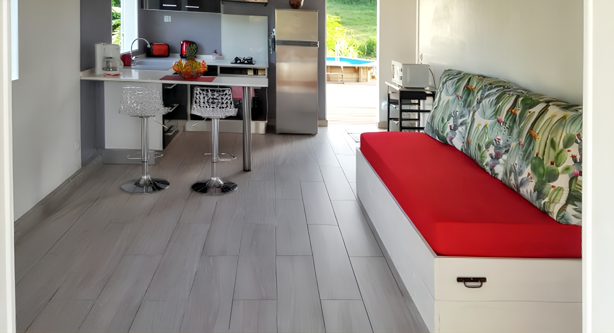 Bungalow 4 personnes Le Moule avec piscine et jardin - Photo 4
