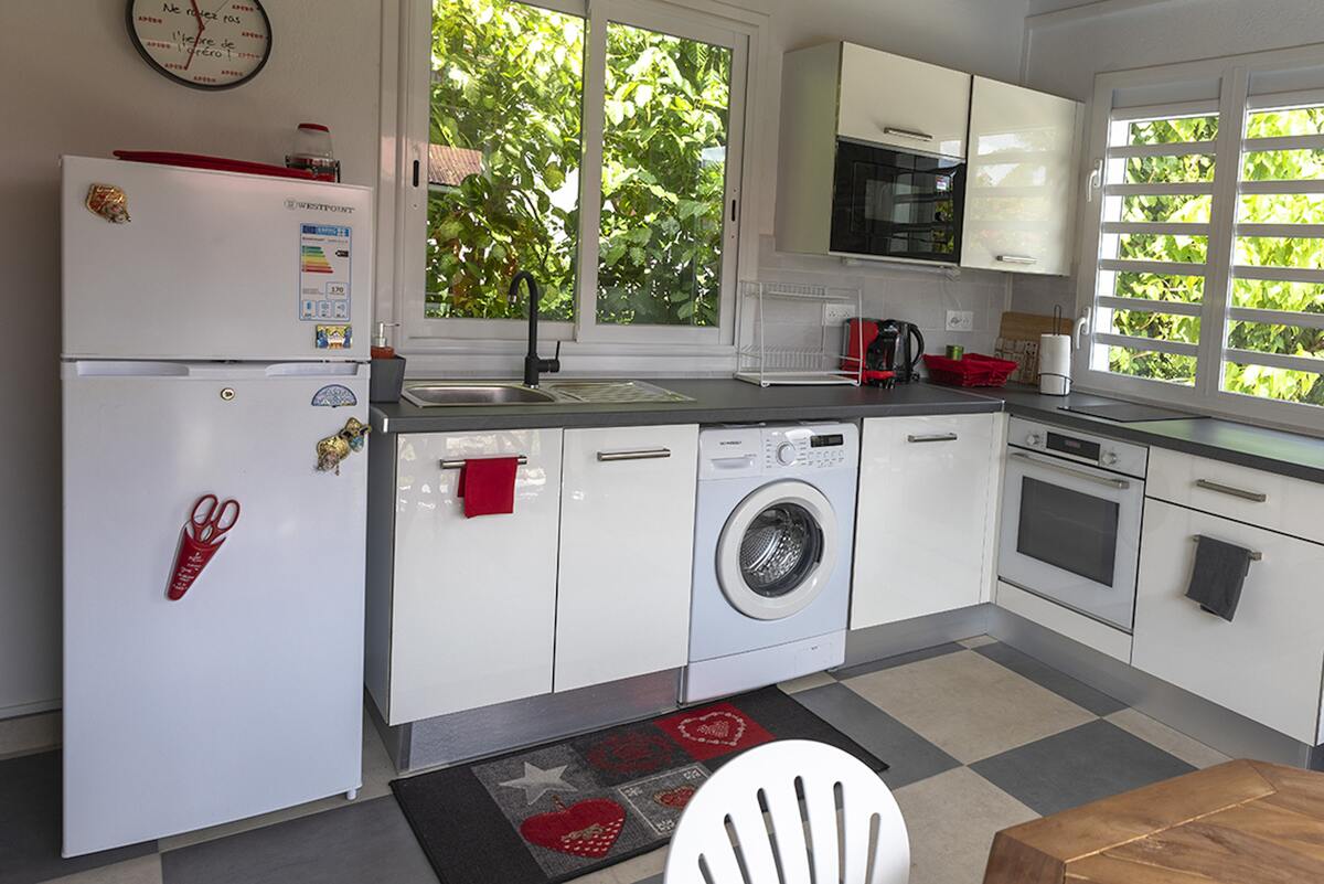 Bungalow piscine privée Baie-Mahault, 4 personnes - Photo 10
