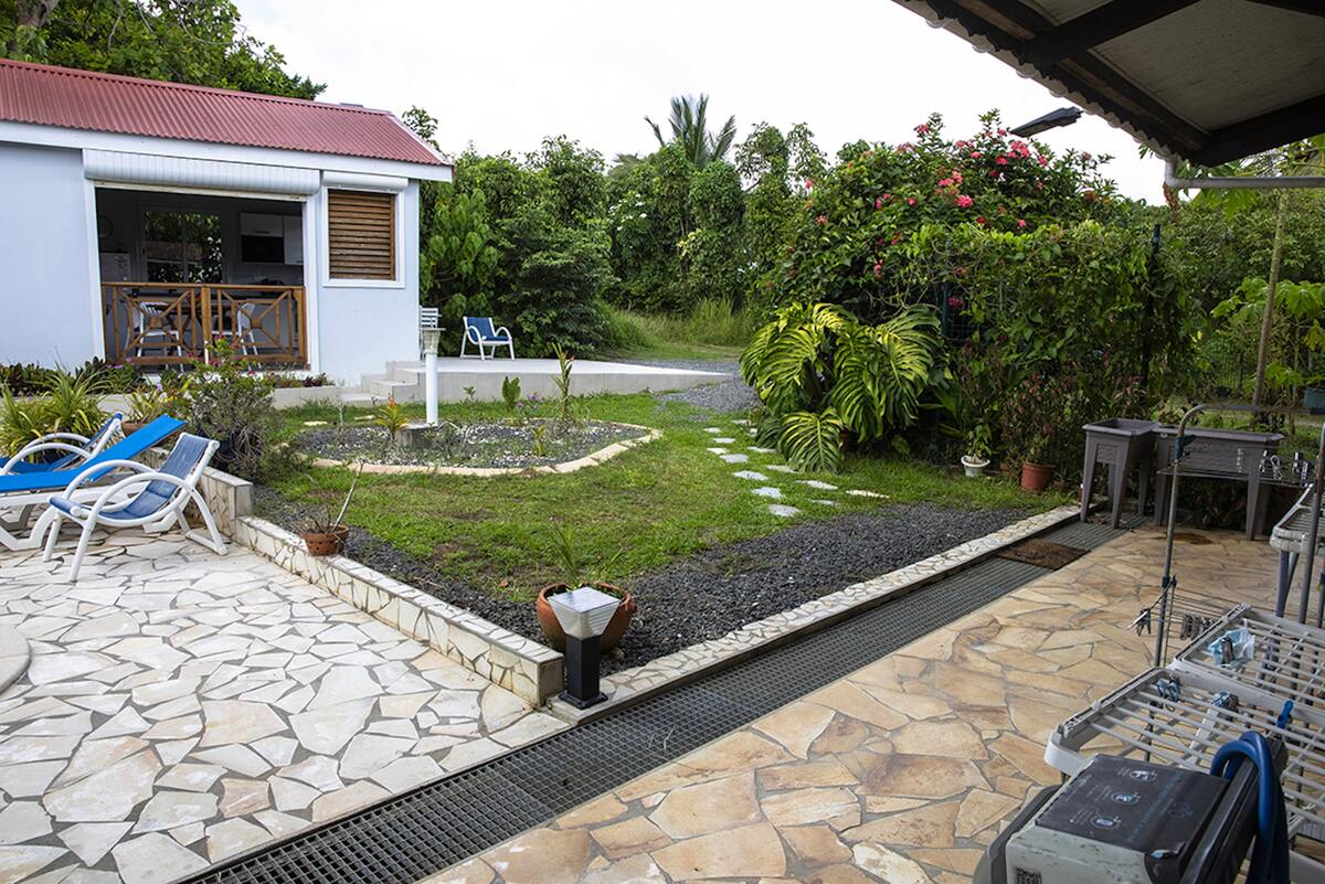 Bungalow piscine privée Baie-Mahault, 4 personnes - Photo 15