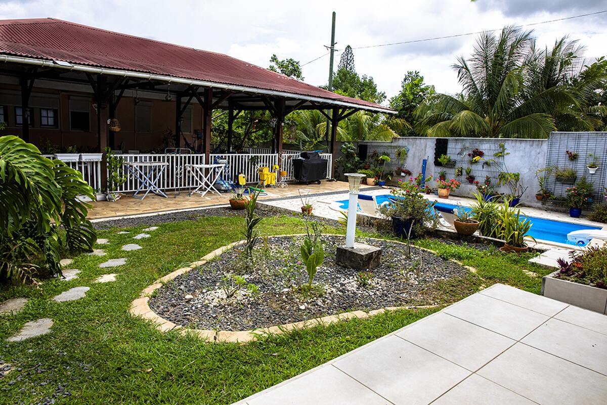 Bungalow piscine privée Baie-Mahault, 4 personnes - Photo 16