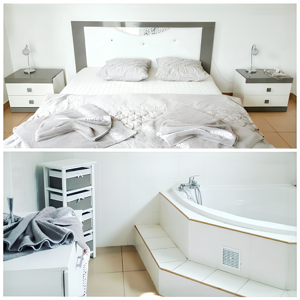 Villa 23 pers. à Saint-Benoît : piscine privée & vue mer - Photo 8