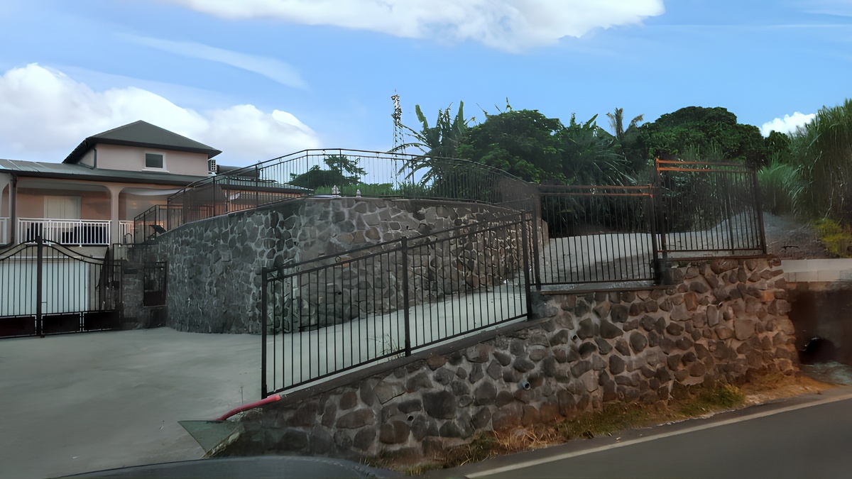 Villa 23 pers. à Saint-Benoît : piscine privée & vue mer - Photo 14