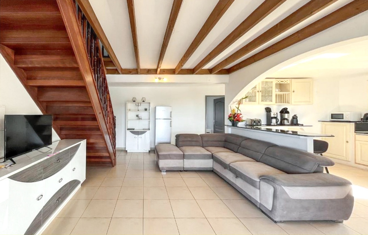 Villa 23 pers. à Saint-Benoît : piscine privée & vue mer - Photo 23