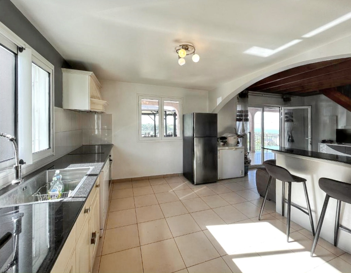 Villa 23 pers. à Saint-Benoît : piscine privée & vue mer - Photo 29