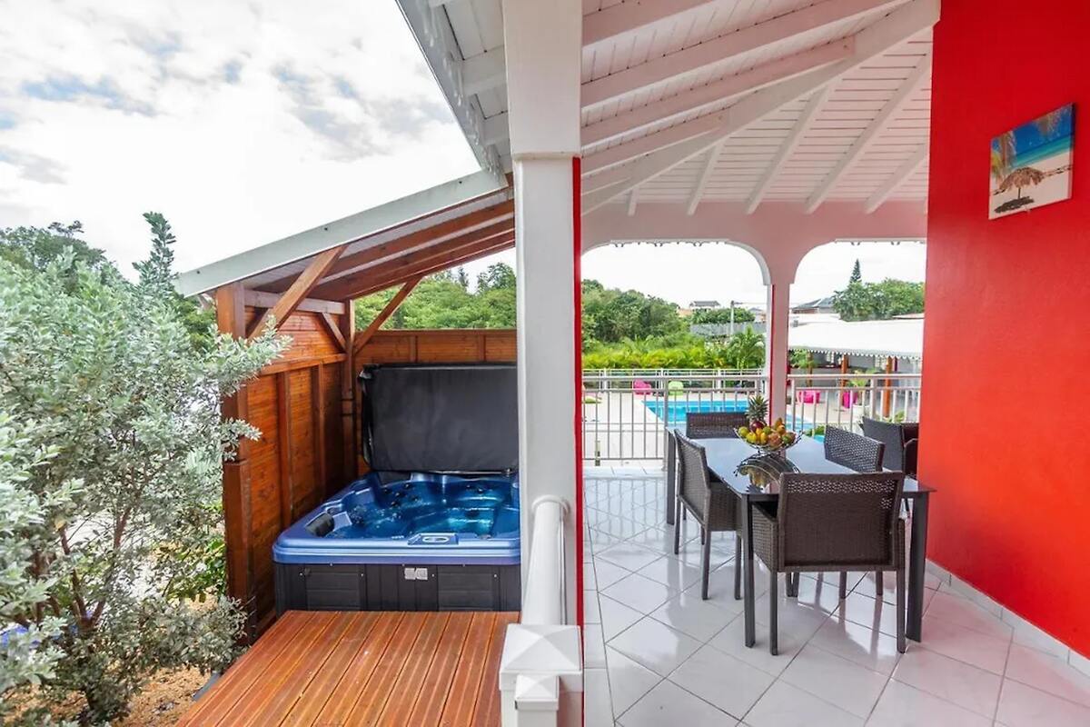 Maison 100 m² avec piscine au Moule, 6 personnes - Photo 5