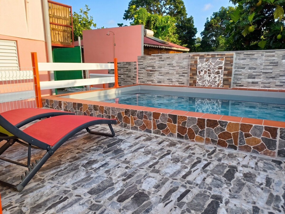 Appartement 2 chambres avec piscine privée à Rivière-Pilote, Martinique - Photo 1