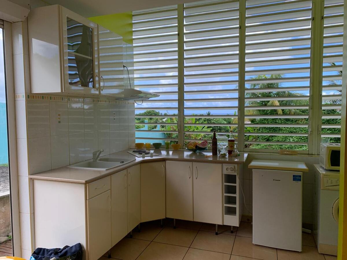 Maison cosy avec vue mer et montagnes au Gosier, Guadeloupe - Photo 3