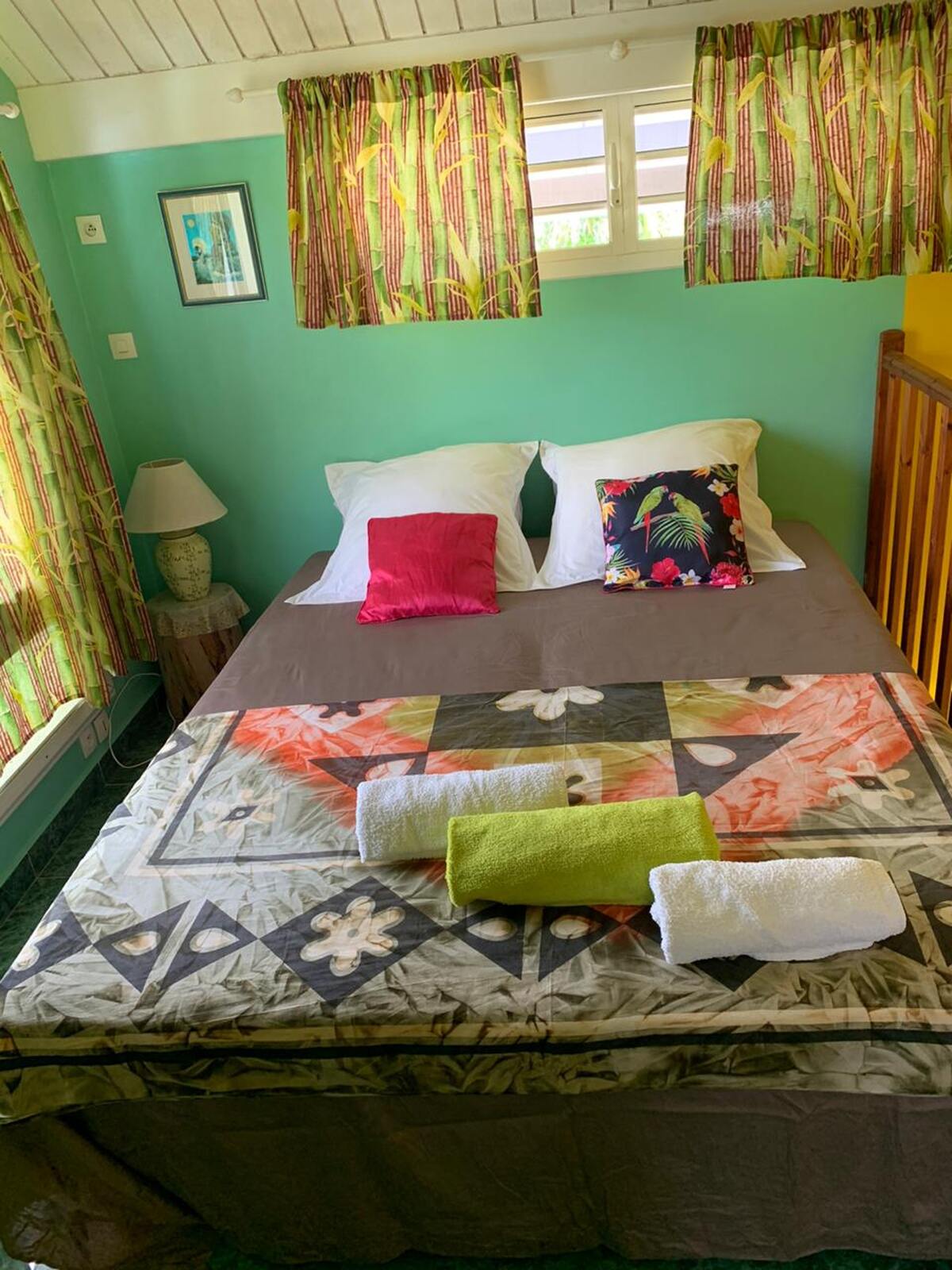 Maison cosy avec vue mer et montagnes au Gosier, Guadeloupe - Photo 6