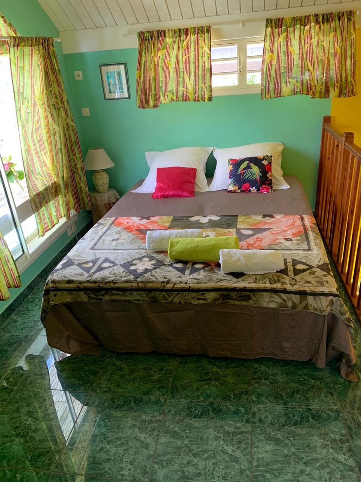 Maison cosy avec vue mer et montagnes au Gosier, Guadeloupe - Photo 8