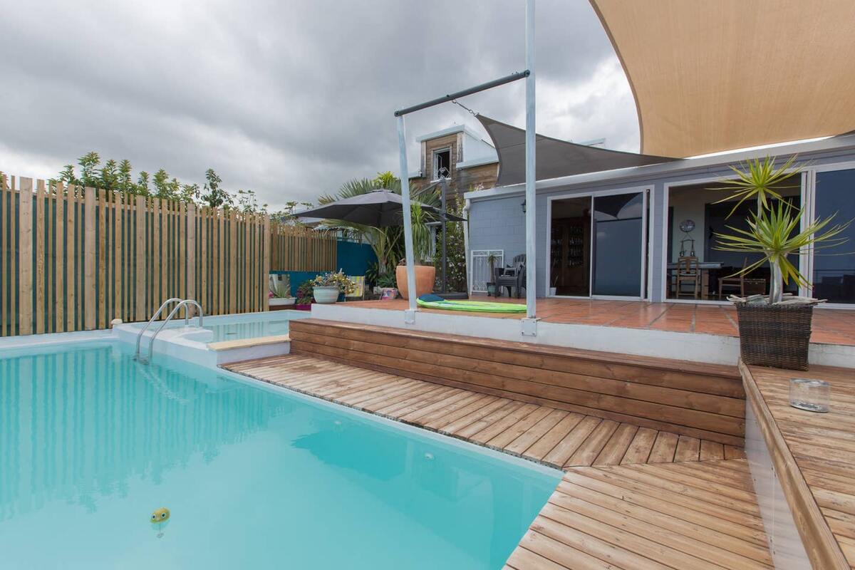 Villa 5 chambres Saint-Paul, piscine privée toute l'année - Photo 2