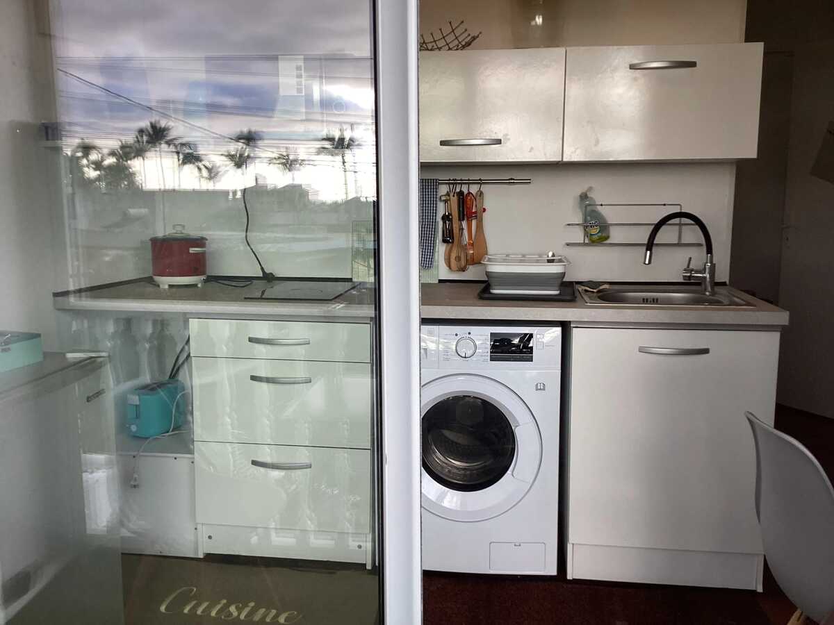 Studio 24 m² Le Port, piscine toute l'année - Photo 15