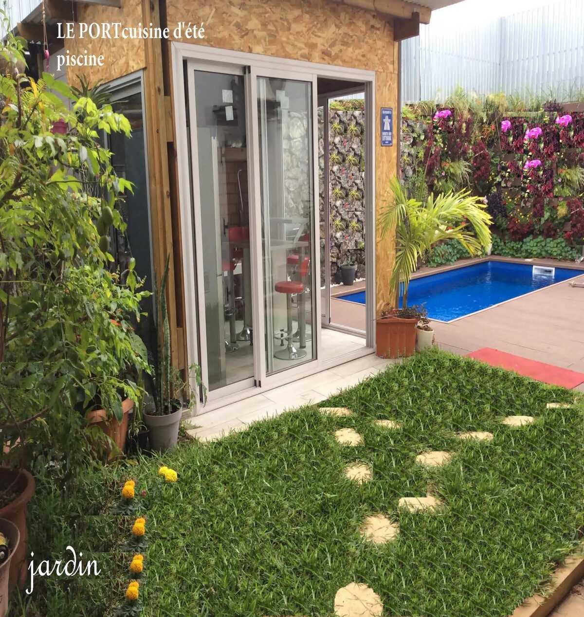 Studio 24 m² Le Port, piscine toute l'année - Photo 34