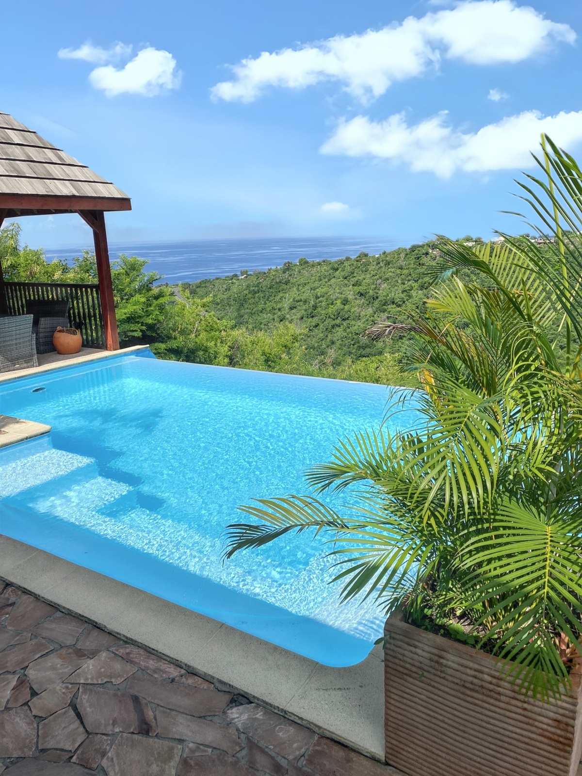 Bungalow vue mer avec piscine à Marigot - Photo 8