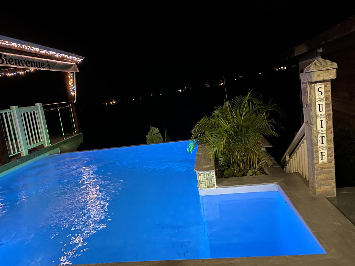 Bungalow vue mer avec piscine à Marigot - Photo 10