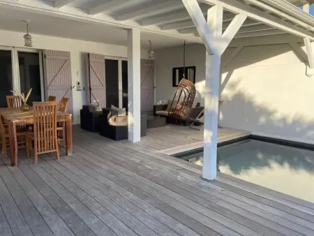 Villa avec piscine privée et vue mer à Baie Orientale, 6 pers. : photo 4