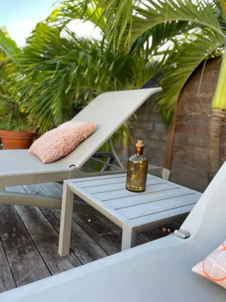 Villa avec piscine privée et vue mer à Baie Orientale, 6 pers. : photo 12