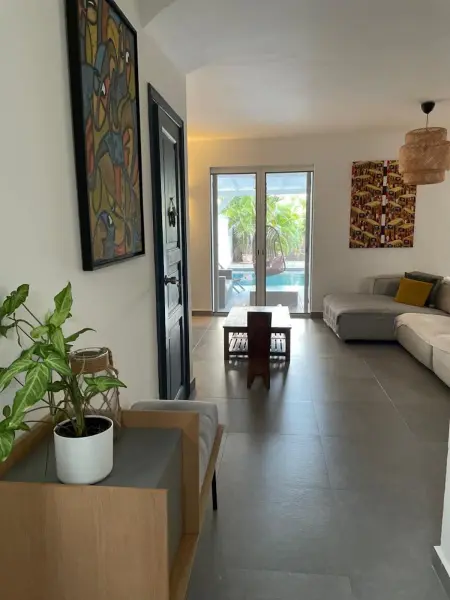 Villa avec piscine privée et vue mer à Baie Orientale, 6 pers. : photo 15
