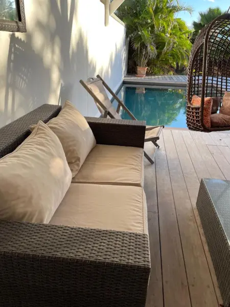 Villa avec piscine privée et vue mer à Baie Orientale, 6 pers. : photo 18