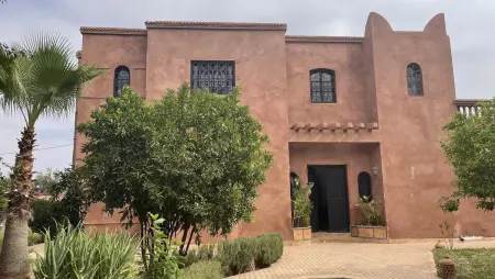 Villa avec piscine privée et vue montagne à Marrakech : photo 5