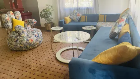 Villa avec piscine privée et vue montagne à Marrakech : photo 6