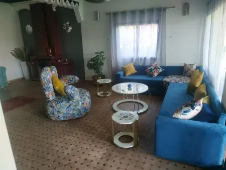 Villa avec piscine privée et vue montagne à Marrakech : photo 15
