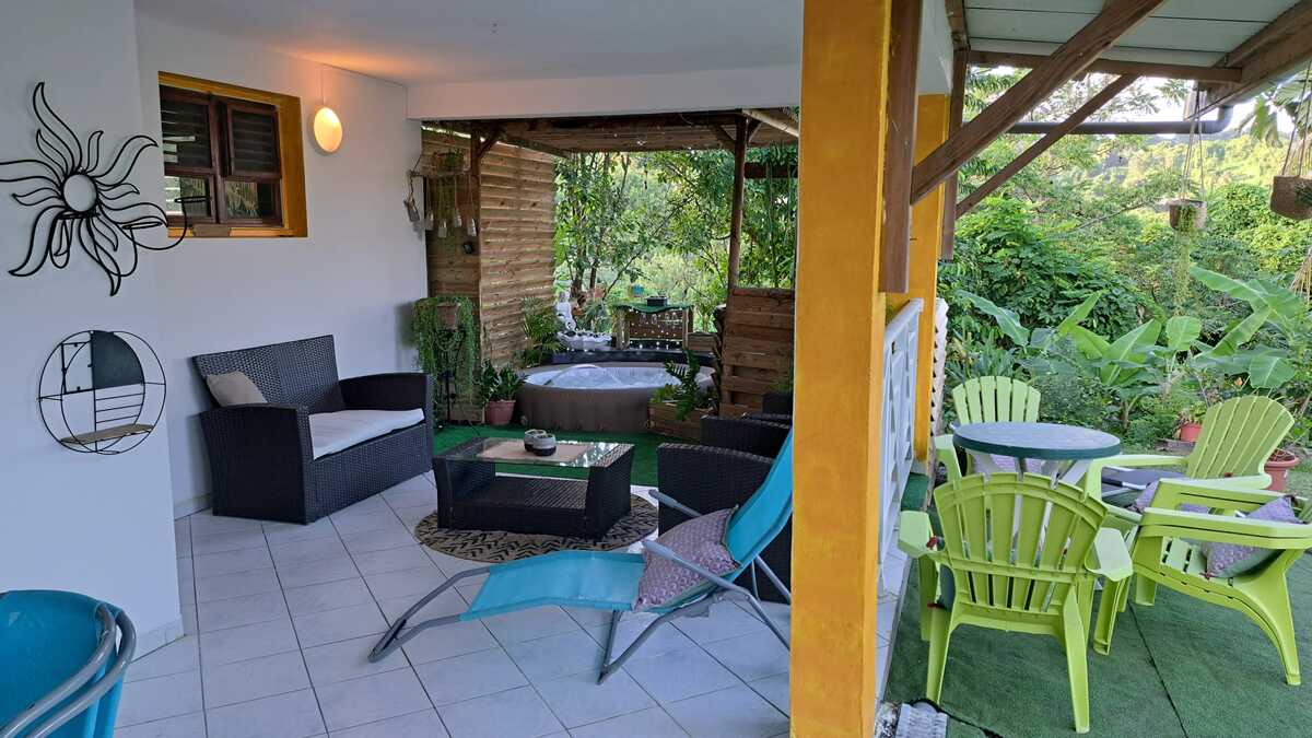 Maison avec jacuzzi et vue montagne au Vauclin, Martinique - Photo 16