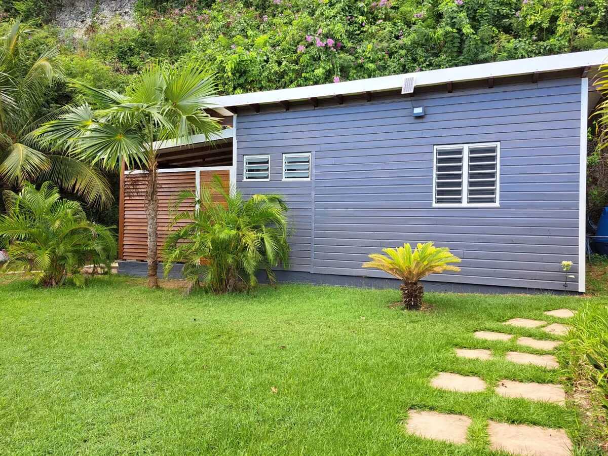 Bungalow avec jardin clôturé et barbecue au Gosier, Guadeloupe - Photo 1
