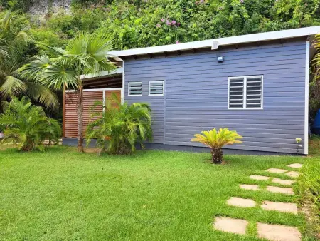 Location bungalow à Le Gosier, Bungalow cosy avec jardin au Gosier, 40 m²