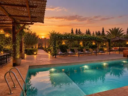 Villa avec deux piscines et 9 chambres à Ouled Hassoune, Marrakech : photo 4