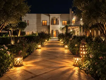 Villa avec deux piscines et 9 chambres à Ouled Hassoune, Marrakech : photo 5